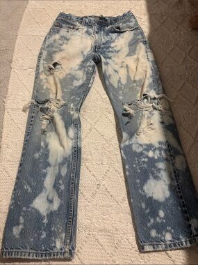 Vintage Levi’s regular fit straight leg jeans